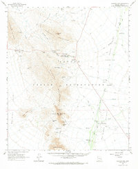 Quijotoa Mts 1963 topographic map thumbnail