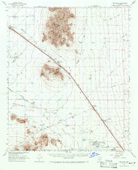 Red Rock 1963 topographic map thumbnail