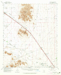 Red Rock 1963 topographic map thumbnail