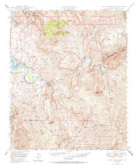 Rockinstraw Mtn 1949 topographic map thumbnail