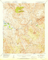 Rockinstraw Mtn topographic map thumbnail
