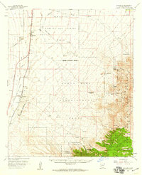Sahuarita 1958 topographic map thumbnail