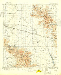 San Simon 1962 topographic map thumbnail