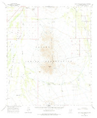 Santa Rosa Mountains 1963 topographic map thumbnail