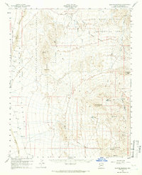 Senator Mountain 1960 topographic map thumbnail