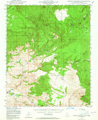 Sheridan Mountain 1947 topographic map thumbnail