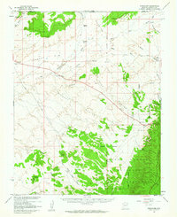Shinarump 1957 topographic map thumbnail