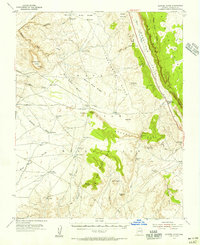 Shinumo Altar 1954 topographic map thumbnail