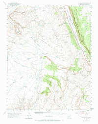 Shinumo Altar 1954 topographic map preview