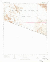 Sierra Arida 1965 topographic map thumbnail