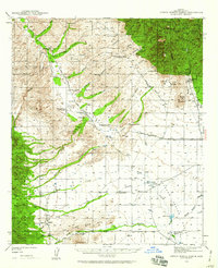 Sierra Bonita Ranch 1940 topographic map thumbnail