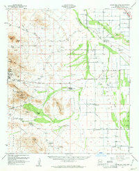 Silver Bell Peak 1959 topographic map thumbnail