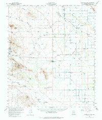 Silver Bell Peak 1959 topographic map thumbnail