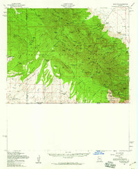Sunnyside topographic map thumbnail