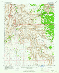 Supai 1962 topographic map thumbnail