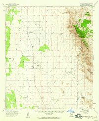 Swisshelm Mtn 1958 topographic map thumbnail