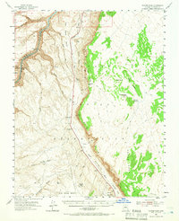 Tanner Wash topographic map thumbnail