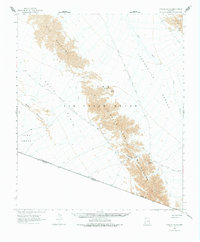 Tinajas Altas 1965 topographic map thumbnail