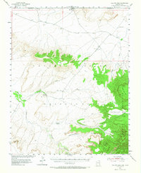 Toh-Atin Mesa 1953 topographic map thumbnail
