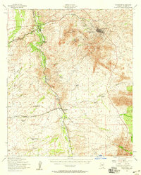 Tombstone 1952 topographic map thumbnail