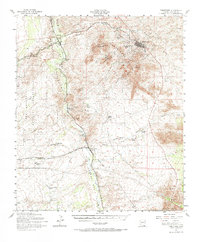 Tombstone 1952 topographic map thumbnail