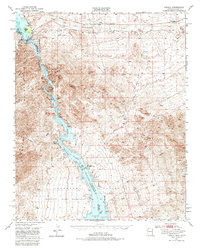 Topock 1950 topographic map thumbnail