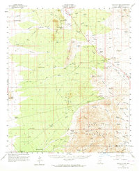 Tortolita Mts topographic map thumbnail