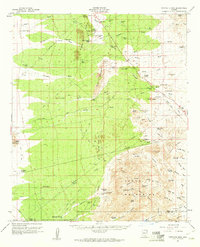 Tortolita Mts 1959 topographic map thumbnail