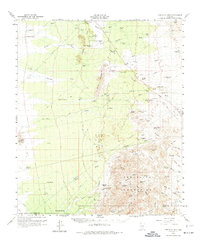 Tortolita Mts 1959 topographic map thumbnail