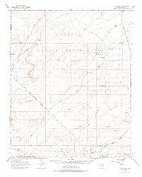 Tovar Mesa 1966 topographic map thumbnail