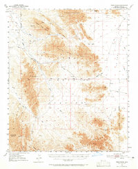 Trigo Peaks topographic map thumbnail
