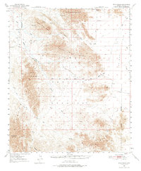 Trigo Peaks 1954 topographic map thumbnail