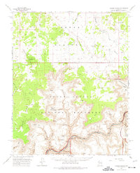 Tuckup Canyon topographic map thumbnail