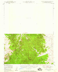 Turkey Canyon 1947 topographic map thumbnail