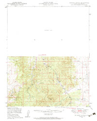 Turkey Canyon 1947 topographic map thumbnail