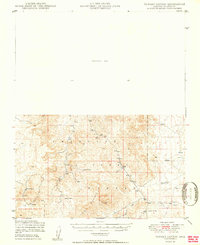 Turkey Canyon 1950 topographic map thumbnail