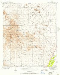 Twin Buttes 1939 topographic map preview