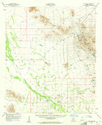 Vaca Hills 1959 topographic map thumbnail