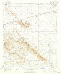 Vicksburg 1962 topographic map thumbnail