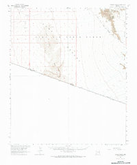 Vopoki Ridge 1965 topographic map thumbnail