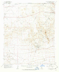 Vulture Mountains 1961 topographic map thumbnail