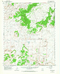White Cone 1966 topographic map thumbnail