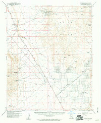 White Hills 1960 topographic map thumbnail