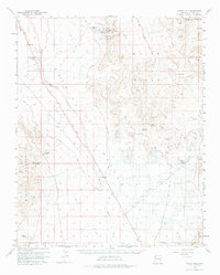 White Hills 1960 topographic map thumbnail