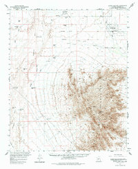 White Tank Mts. 1957 topographic map thumbnail