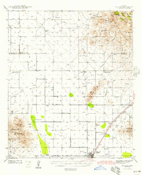 Willcox 1943 topographic map thumbnail