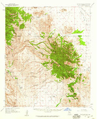Winchester Mts. 1957 topographic map thumbnail