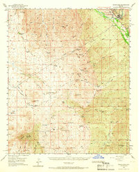 Winkelman 1949 topographic map thumbnail