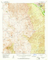 Winkelman 1949 topographic map thumbnail