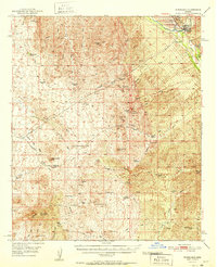 Winkelman 1951 topographic map thumbnail